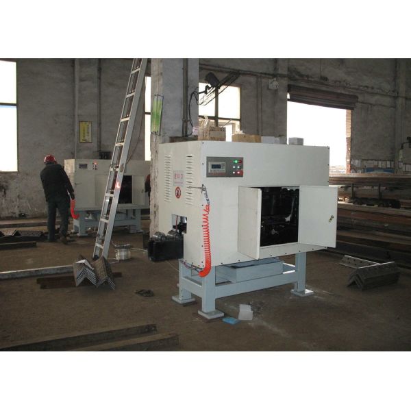 Model GQ360 CNC Angle Steel Profile Root Milling Machine For Power Communication Tower