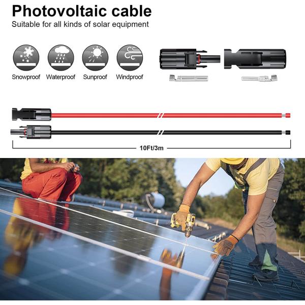 мужчина 1000V к женским солнечным соединителям для провода панели солнечных батарей с инструментальным ящиком переходника