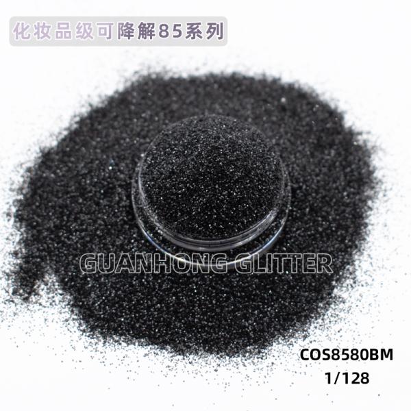 Shiny Compostable Plant Based Glitter Powder Makeup Plant Cellulose Cosmetic Grade Pigment