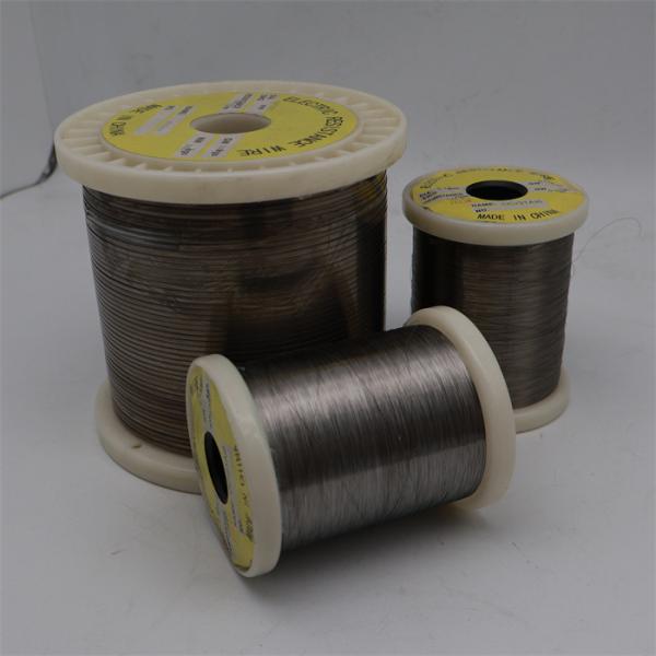 Custom FeCrAl Alloy Bright Resistance 7.35 G/Cm3 Density Electric Heat 0Cr21Al6 Wire