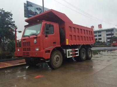 Caminhão dedespejo da mineração resistente de Sinotruck 50T 371HP com o eixo do homem de Alemanha para a estrada ZZ5507S3840AJ do terreno áspero