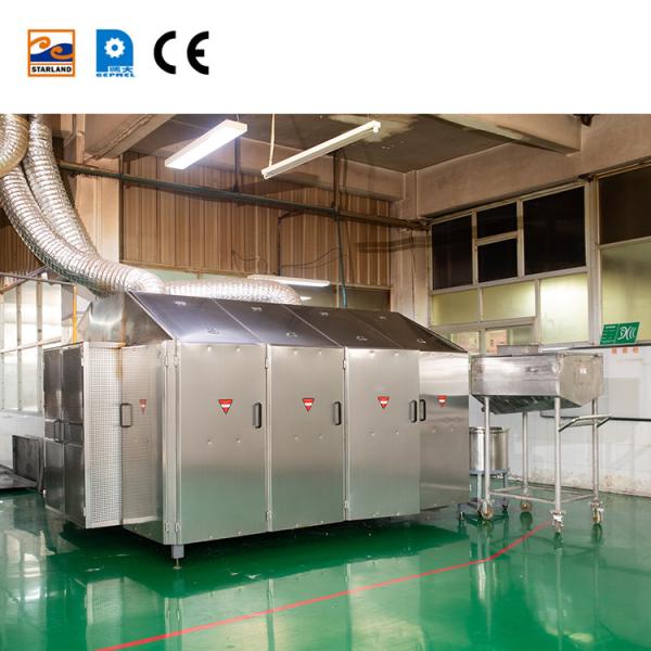 28 Système de fabrication de plaques de cuisson et de cônes de galettes Opération automatique