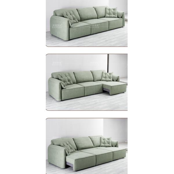 BN Technology Velvet Sofa Electric Recliner Nordic Italian Living Room Elephant Ear Extension Functional Sofa