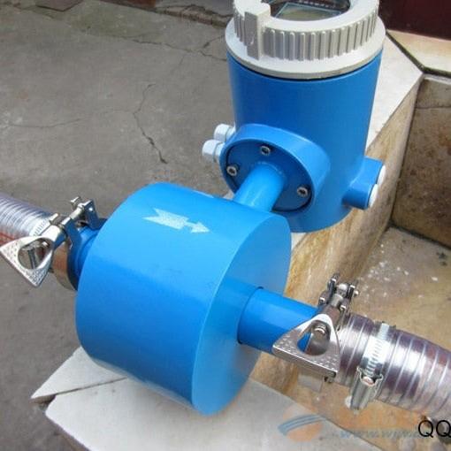 Pure Water Magnetic Flow Meter 4 - 20ma High Accuracy Liquid Low Power Consumption