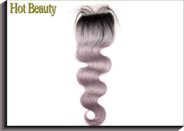 Lace Top Real Hair Clip In Extensions Body Wave Silk Lace Closure