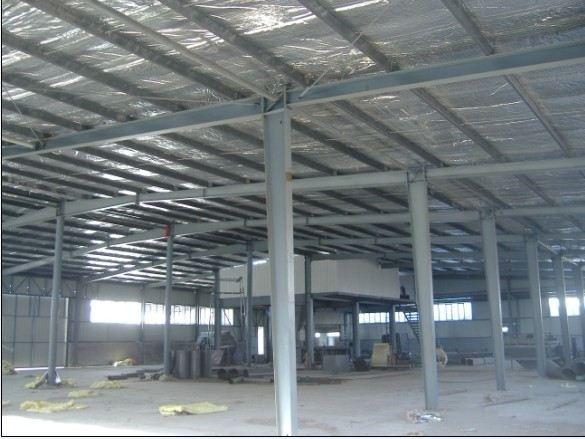 Aço de Poutltry - construções agrícolas quadro, feixe de aço estrutural de H com pintura