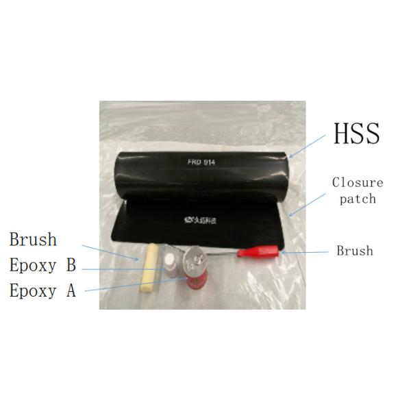 Actionnez jusqu'à 80 douilles thermo-rétrécissables pour la protection contre la corrosion de tuyau