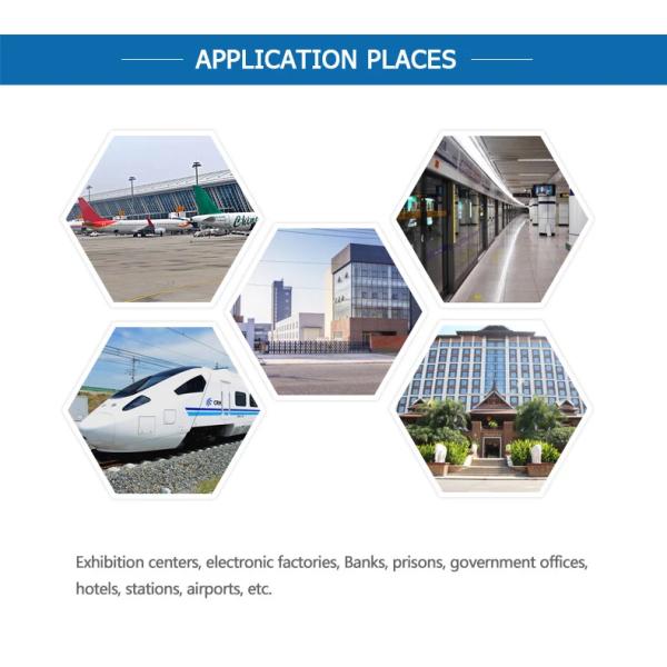 Portable Walk Through Security Scanners Detector Automatic Counting IP55 AC85-264V