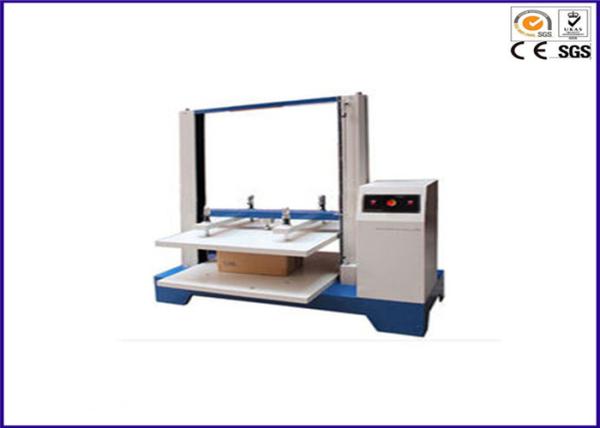 500mm/Min 50KN Compression Test Machine , Servo Control Package Compression Tester