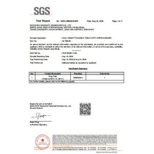 Huizhou OldTree Furniture Co.,Ltd. Сертификации