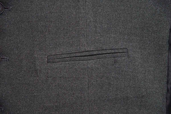 High End Skinny Mens Tailored Vest Dark Grey Waistcoat Business Person