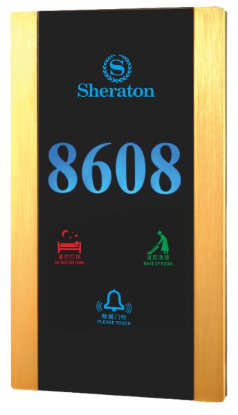 Hotel Door Number Hotel Door Plate Door Bell Touch Switch From CHINA