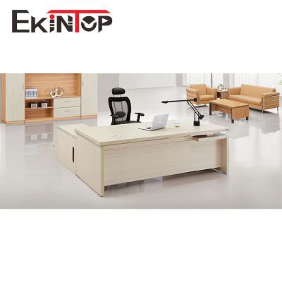 Executive Wooden Melamine Board Table For Home Office CEO Boss