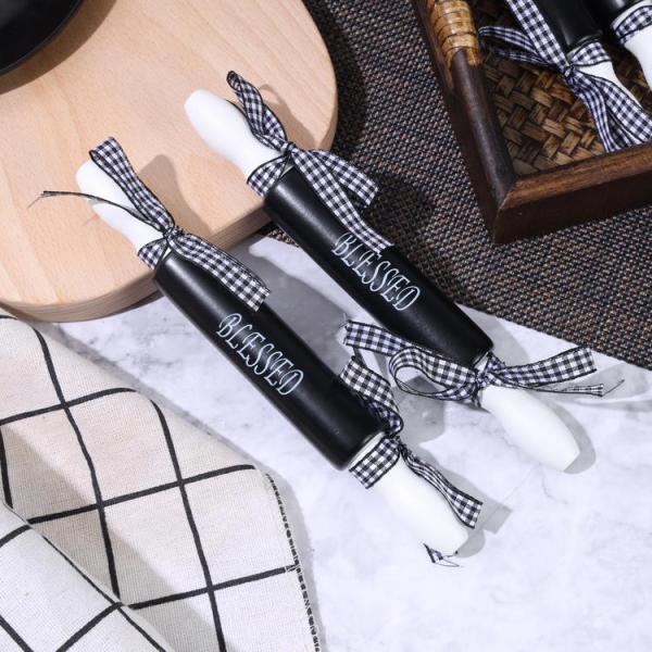 Sustainable Wood Mini Silk Screen Rolling Pin and Noodle Making Tools for Value Kitchen