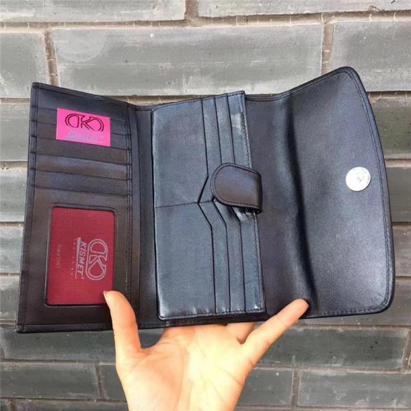 Authentic Stingray Skin Female Long  Flower Trifold Wallet Genuine Leather Lady Large Clutch Bag Women Floral Coin Purse