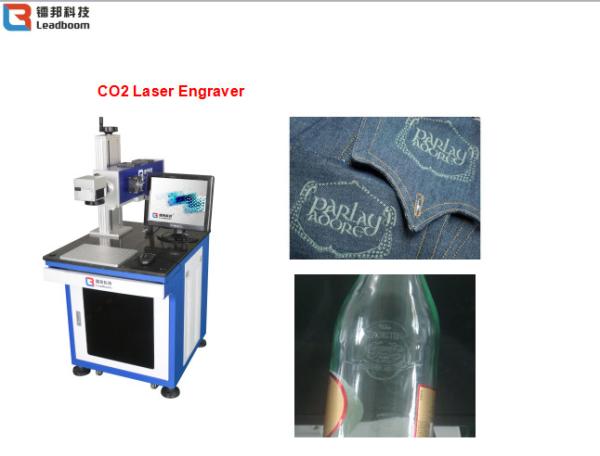 Plastic Laser Engraving Machine For Plastic Boxes , Carving Machine Water Cooling