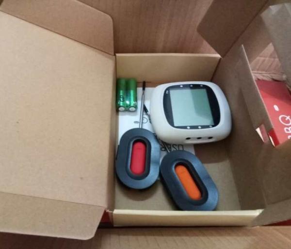 Outdoor BBQ Bluetooth Food Thermometer With 6 Probes For Smokers Kitchen Grilling