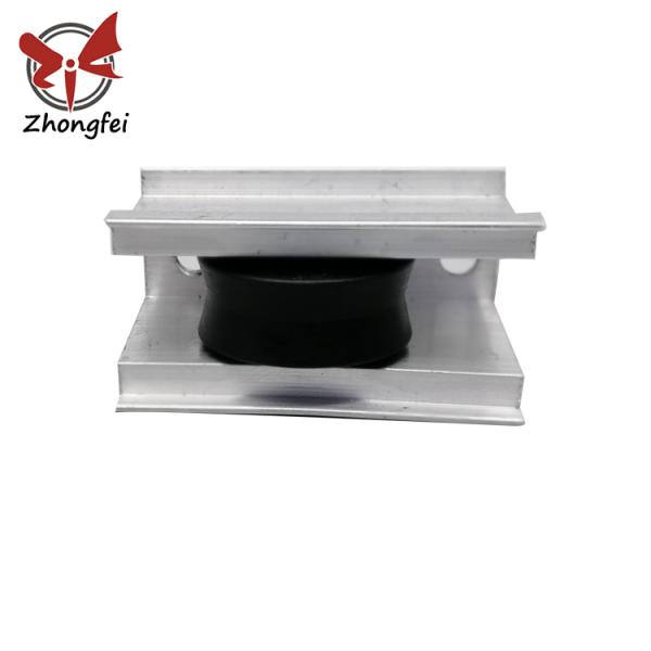 Low Friction Wardrobe Aluminum Sliding Door Track Wheels Rollers Pulley 100kg