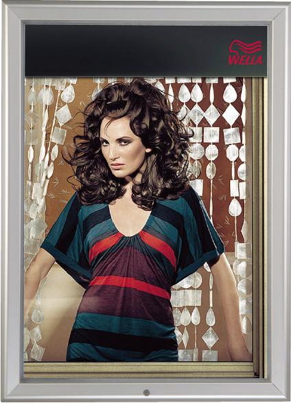 Wall Hanging Squared ABS 32mm Lockable Poster Case