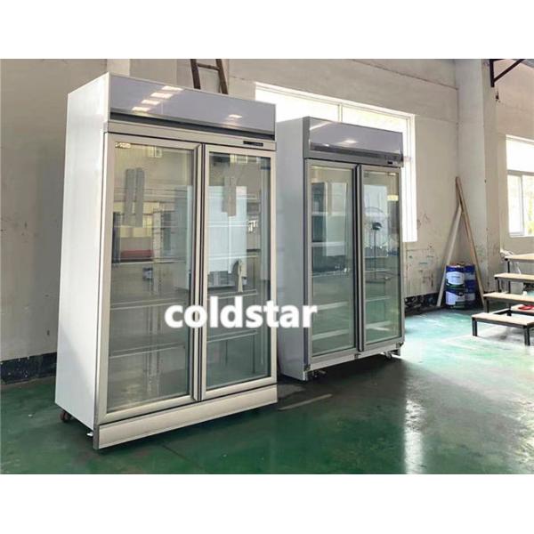 NSF Supermarket Upright Freezer Glass Door Dispaly case Ice Cream Fridge