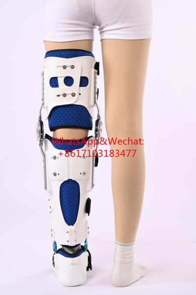 Knee Immobilizer Adjustable KAFO Orthopedic Knee Ankle Foot Orthosis