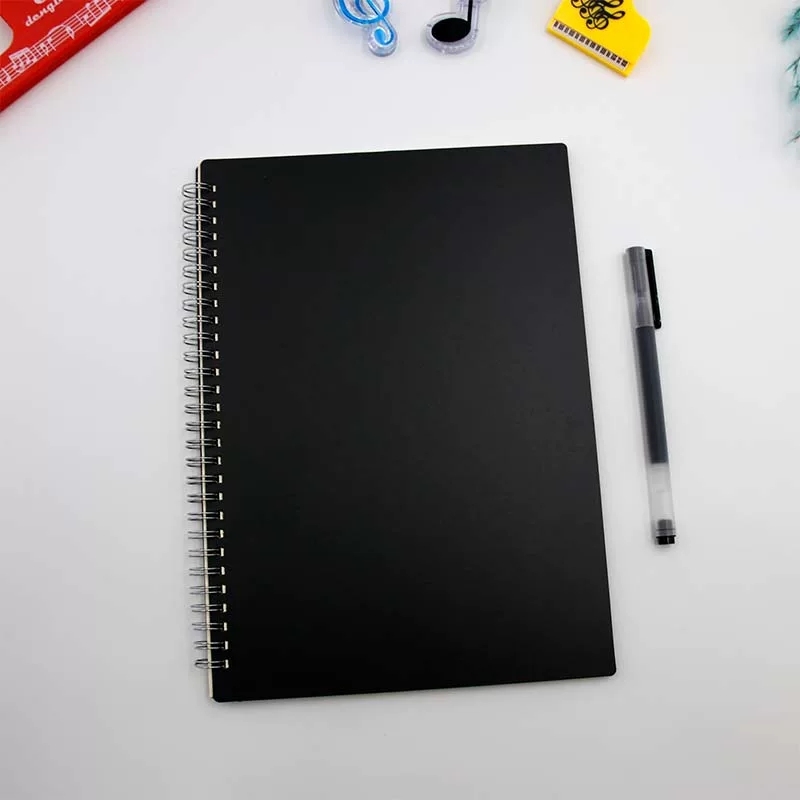 Staff Paper Spiral Notebook With Frosted Cover For Music Composition