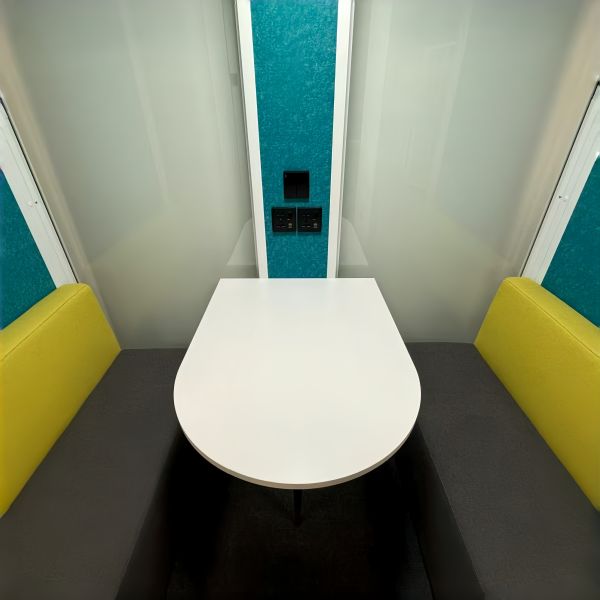 490 kg Meubles de bureau modernes Cabine de réunion acoustique pour 2-4 personnes