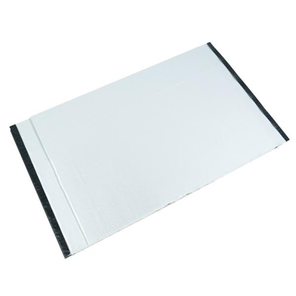 Black Color Decorative Pu Sandwich Panel Faux Stone Pattern Metal Siding 16mm