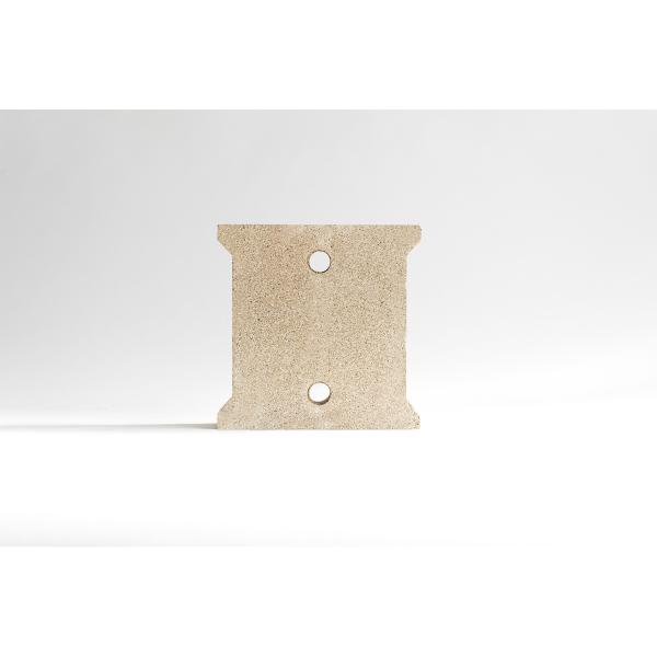 Практический теплостойкий термоизолирующий кирпич, противоударная пожарная доска огнеупорного кирпича