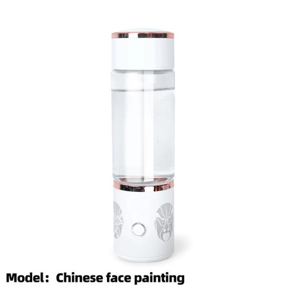 1.5ppm-2ppm H2 Nano Hydrogen Water Bottle Food Grade Prevent Diseases