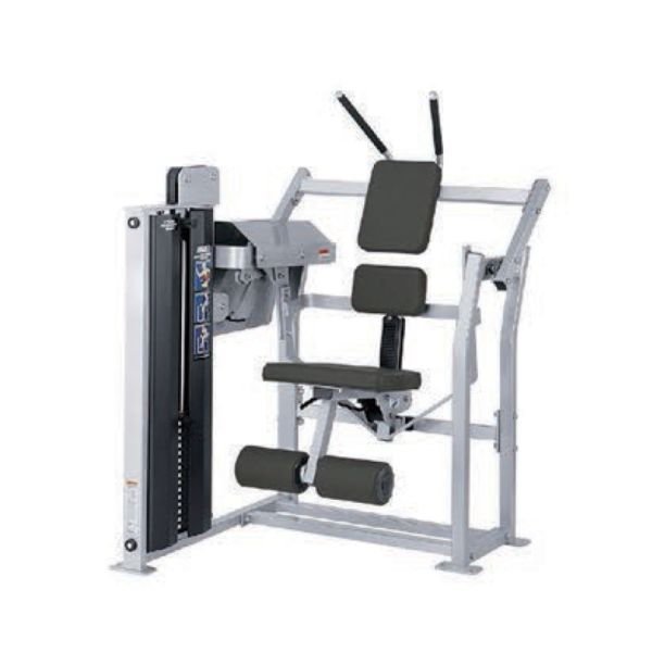 Poly Pin Loaded Abdominal Crunch Machine U+H3001 Progressive Cable Driven Linear Motion