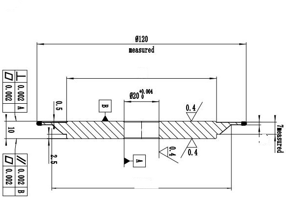 шлихта диаманта толщины 10mm оборудует ISO диска шлихты диаманта 120mm