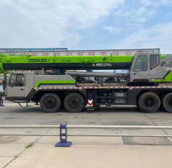 Zoomlion ZTC700V Mobile Used Crane Truck 70 Ton Lifting Machinery High Efficiency