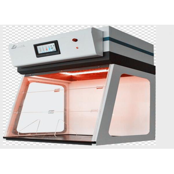 Chemistry Lab Ductless Fume Hood Benchtop All Steel Material LCD Touch Screen Control