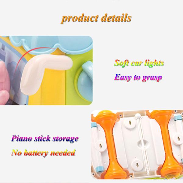 Children's Xylophone Toy Bus with Music and Educational Functions Age Range 0-24 Months