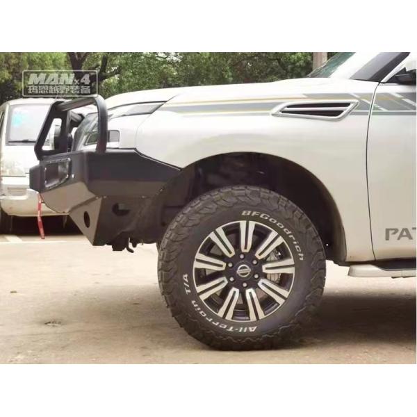 Front Bumper NISSAN Bull Bar For Nissan Patrol Y63 Compatible Winch