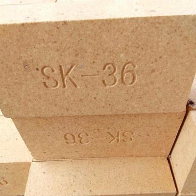 SK-32 SK-34 SK-36 Refractory Fireclay Brick Fire Resistant Brick For High Temperature Kiln