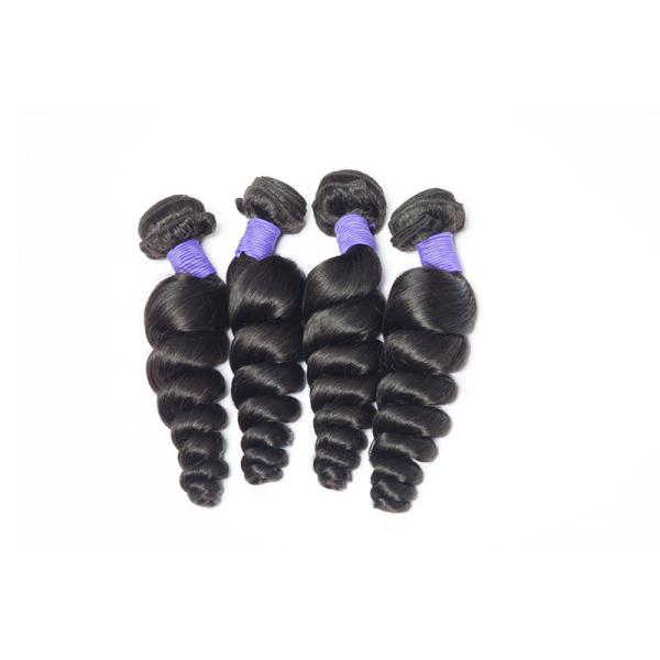 12A Grade Loose Wave Brazilian Virgin Human Hair Extension with No Chemical Processing