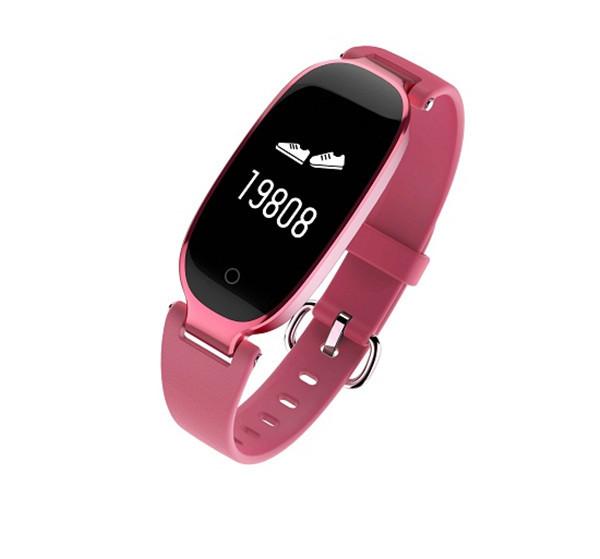 Beautiful Women Girl smart band  Smart Watch Color Screen Waterproof Heart Rate Monitor Smart bracelet S3