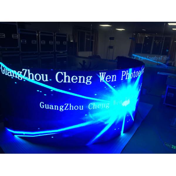 Programmable Curved Full Color Led Display 3.91mm For HD Image Viewing