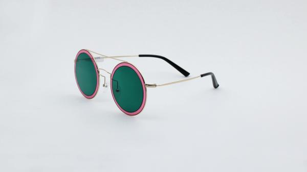 Retro Style Round Sunglasses Metal Circle nylon lens Sunglasses for Women with UV 400 protection New in 2019
