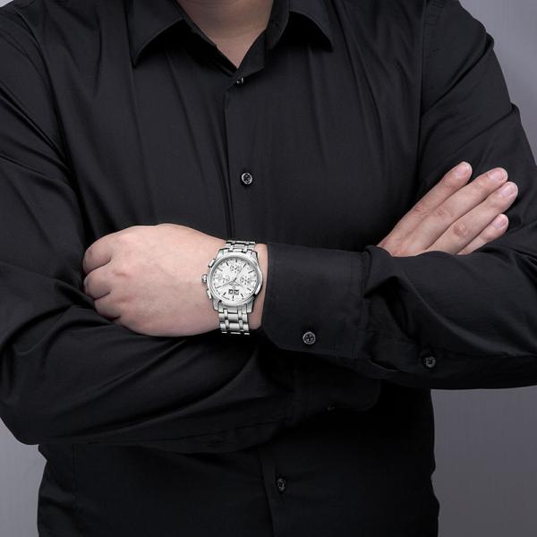 Дозор ODM OEM Японии Movt логотипа шатона нержавеющей стали дозора кварца людей нестандартной конструкции