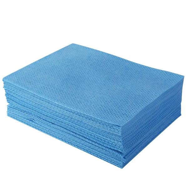 73gsm Blue Food Service Wipers Towels Multipurpose Eco Friendly