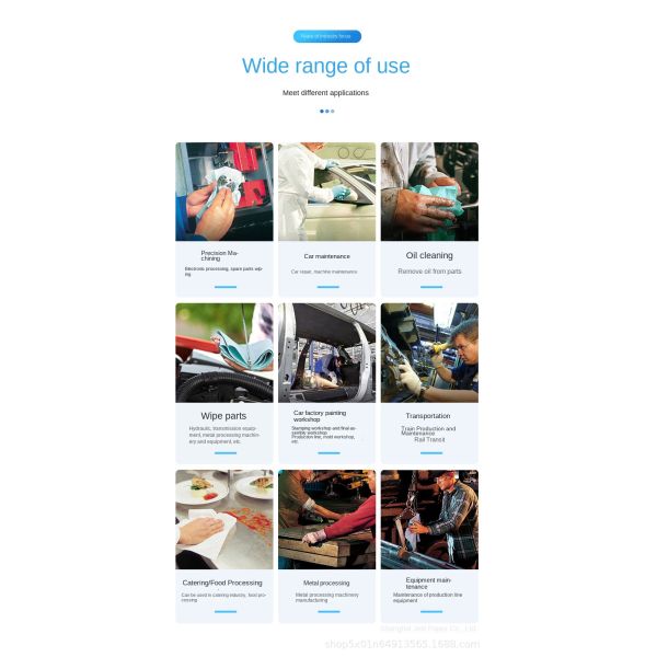 Eco-Friendly Thermal Use 30g Weight Microfiber Wiping Cloth Industrial Cleaning Cloth for Kitchen and Outdoor