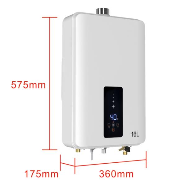 Easy Maintenance Home Gas Water Heater Energy Saving Solution For Residential Hot Water Supply