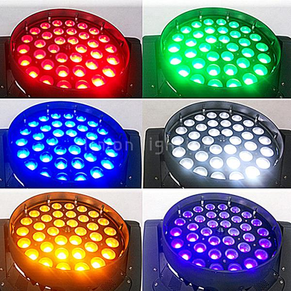 36x18w RGBWAUV 6in1 LED Moving Head Wash Zoom Night Club Stage Lighting
