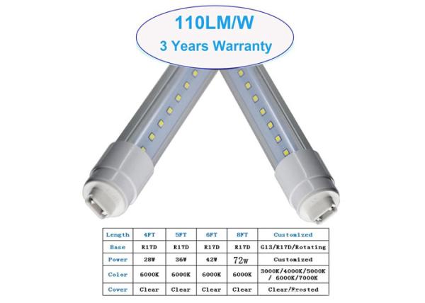 G13 7ft Integrated Led Tube Light T8