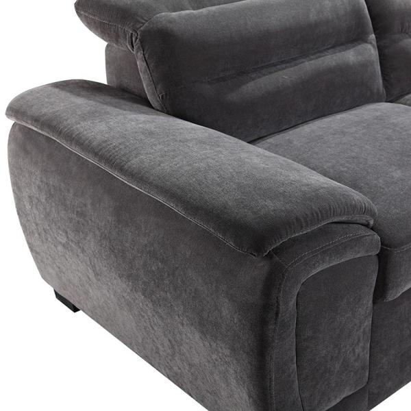 Wholesale Italian furniture sofa set Modern L shape fabric living room corner sofa bed
