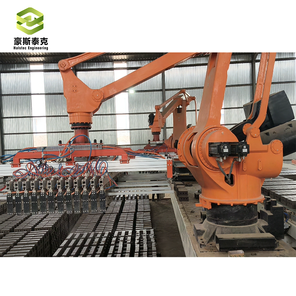 CE ISO certified robot stacking machine offering integrated production line solutions for fast installation and seamless operation