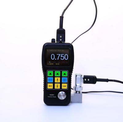 Equipamento de medição ultrassônico da espessura de parede do calibre de espessura do metal de borracha